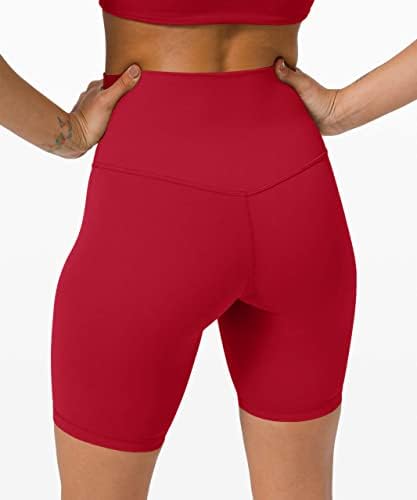 Ženske visoke struke teretane joge kratke hlače vježba elastična atletski spandex kontrola trbuha trkača s kratkim hlačama