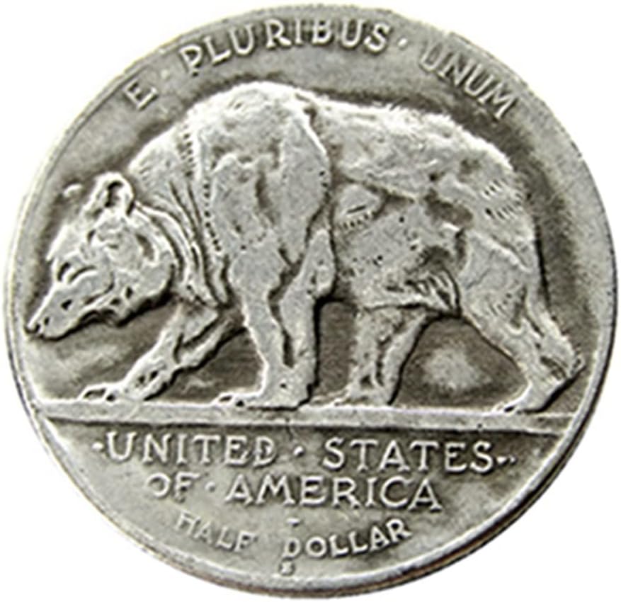 Američki komemorativni novčić od pola dolara 1925. Strani reprodukcija srebrni izvor