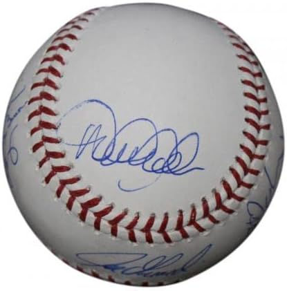 2009. New York Yankees tim potpisao World Series Baseball 9 Sigs Steiner 33940 - Autografirani bejzbol