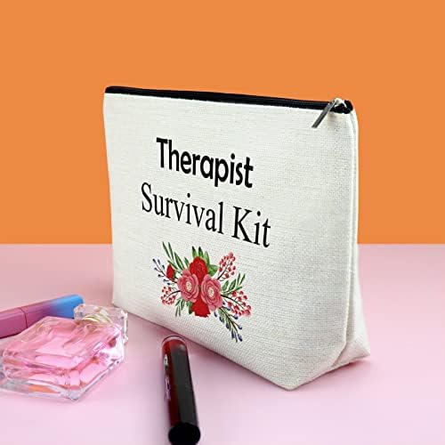 Poklon kozmetička torba za terapeuta Darovi za Dan zahvalnosti kozmetička torba za terapeuta za rođendan poklon za maturu za psihijatra