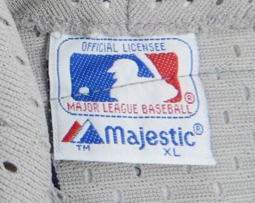 1990 -ih Detroit Tigrovi prazna igra koristila je sivi dres praksa udaranja xl 778 - igra korištena MLB dresova