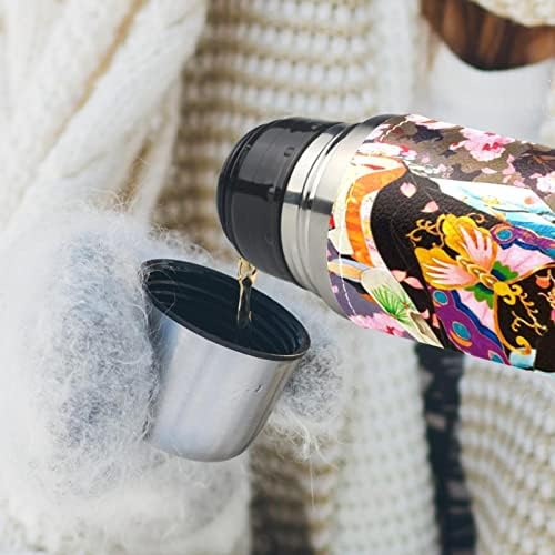 Lilibeely od 17 oz vakuuma izolirana boca od nehrđajućeg čelika Sportska kava za kavu Putul tikvica omamljana koža omotana BPA besplatno,