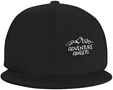 NFJDKFG Snapback Hat Flat Bill CAP za žene muškarci podesivi tati šešir