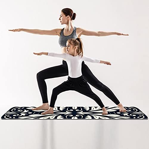 Debela vježbanja i fitness 1/4 joga prostirka s geometrijskim boemskim otiskom za joga pilates i podove za fitness vježbanje