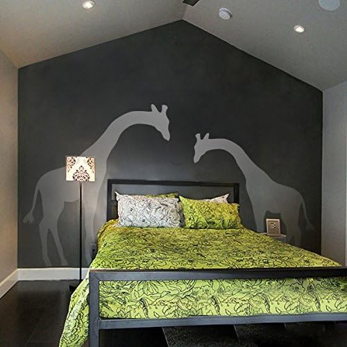Slatka životinjska žirafa zidna naljepnica vinil žirafa zidna naljepnica dekor umjetnost Umjetnost uklonjiva rasadnička spavaća soba
