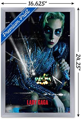 Trendovi International Lady Gaga - Poster Live Wall, 22.375 X 34, neradana verzija