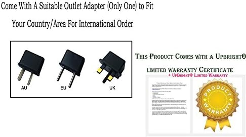 UPBright Novi Global 12V AC/DC adapter kompatibilan s Axess TV1703 TV1703-7 7 TV1703-9 9-inčni prijenosni digitalni LCD TV 12VDC kabel