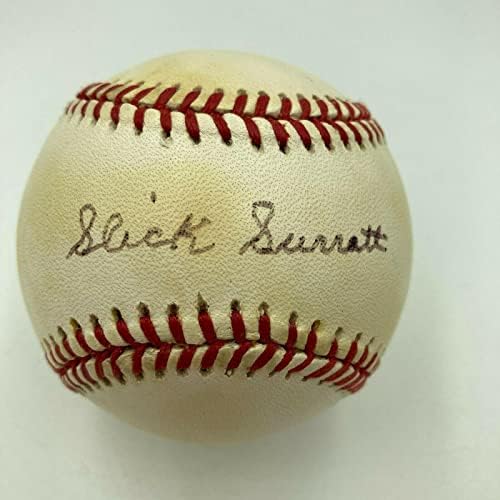 Slick Surratt potpisao službenu legendu glavne lige baseball crne lige JSA - Autografirani bejzbols