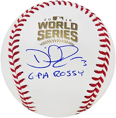 David Ross potpisao je Rawlings Službeni World Series MLB bejzbol w/g -pA Rossy - Autografirani bejzbol