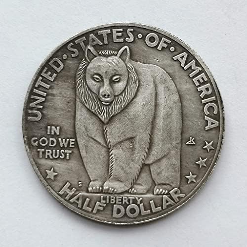 1936. SAN FRANCISCO OAKLAND BAY Bridge Pola dolara Komemorativni novčić strani novčić Antique Coin 50 Cent