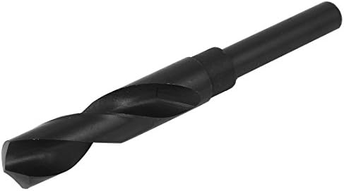 AEXIT HSS 1/2 držač alata Ravna okrugla rupa za bušenje 18,5 mm Dia Twist BIT BIT BILLING Alat Black Model: 86AS173QO470