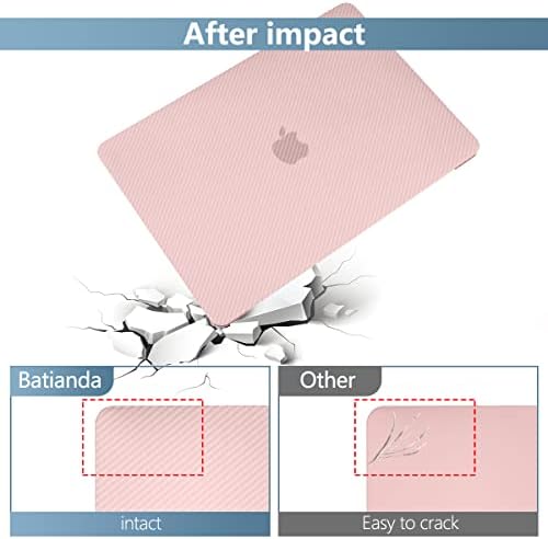 [2022 Nadogradnja] Za novi MacBook Pro 13 inčni kućište tankih ugljičnih vlakana Modni vitki zaštitni poklopac kompatibilan za Apple