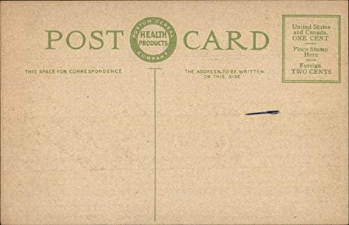 Postum Cereal Company, Inc. Battle Creek, Michigan, Michigan originalna Antikna razglednica