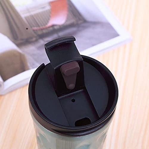 N/a dvostruki nehrđajući čelični automobil šalica za kavu termos šalica putnika čajnica termička boca s bocama s bocama termokupa izolirana