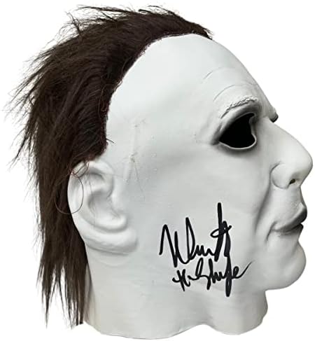 Nick Castle Autographed potpisana maska ​​Michael Myers Halloween JSA CoA