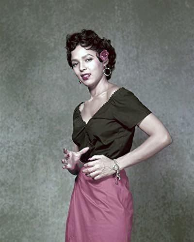 Dorothy Dandridge Zapanjujući studijski portret za 1954. Carmen Jones 8x10 inča fotografija