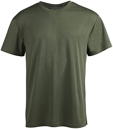 Tanbridge znoj wicking vježba UV košulje za muškarce kratki rukavi brzo suho prozračne majice atletski trčanje u teretani sport