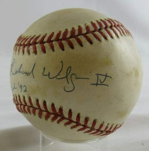 Preston Wilson potpisao je automatsko autogram Rawlings Baseball B113 - Autografirani bejzbol