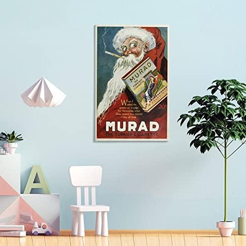 Murad turski cigareta stara europska reklama cigareta vintage oglašavanje plakat vintage cigareta oglas zid home dnevni boravak bar