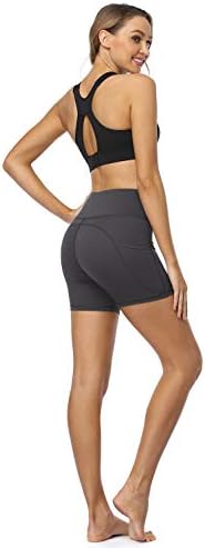 Viishow ženski goli osjećaj biciklističke kratke hlače za vježbanje atletske joge kratke hlače.