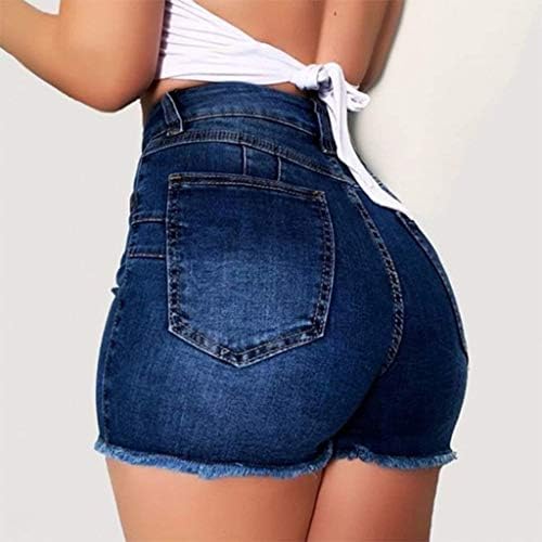 MGBD Women Ljetni traper tiskane kratke hlače Bermuda kratke hlače Slim Fit kratke hlače trendi traperice kratke hlače seksi casual
