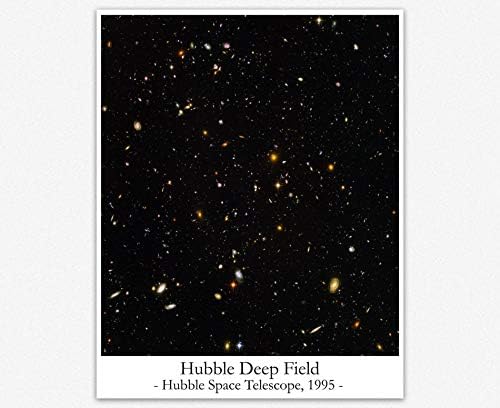Wallbuddy Hubble Deep Field Hubble Teleskop Fotografija poznata svemirska fotografija