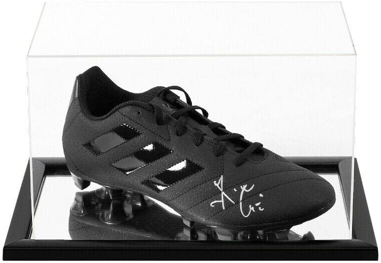 Ally McCoist potpisala nogometnu čizmu - Adidas, Black - u akrilnom slučaju - Autografirani nogomet