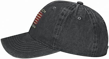 UQDght Trump 2024 uzmi Ameriku Unisex odrasli bejzbol kaubojski šešir crn