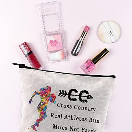 G2Tup cross country ljubavnik kozmetička torba cross cross cross country trčanje poklon za cc djevojčicu prave sportaši trče miljama