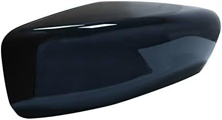 Kyyet sjajni crni bočni ogledalo poklopac poklopac poklopca kompatibilno s nissan altima 2013 -2018 bez svjetlosnog signala