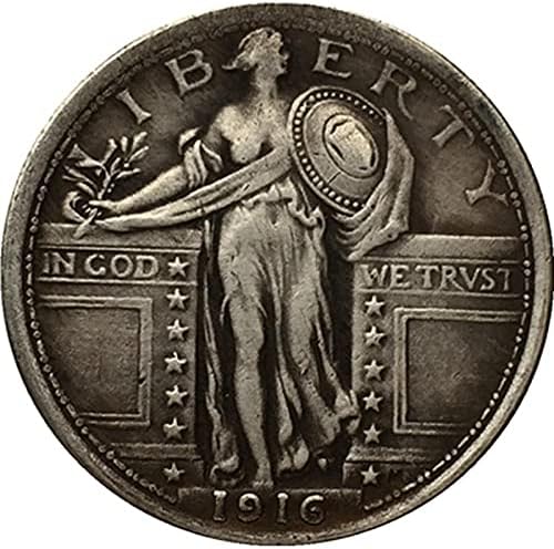 Komemorativna kovanica kripto valuta omiljena novčića 1916. American Liberty Eagle s kopija kopija kopriva Komemorativna kolekcija