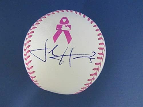Josh Harrison Pirates Autografirani/potpisani majčini dan bejzbol JSA 133738 - Autografirani bejzbol