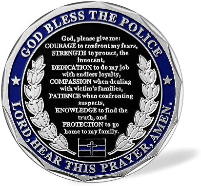 Sveti Michael za provođenje zakona Izazov kovanica Bog blagoslovio policijsku molitvu