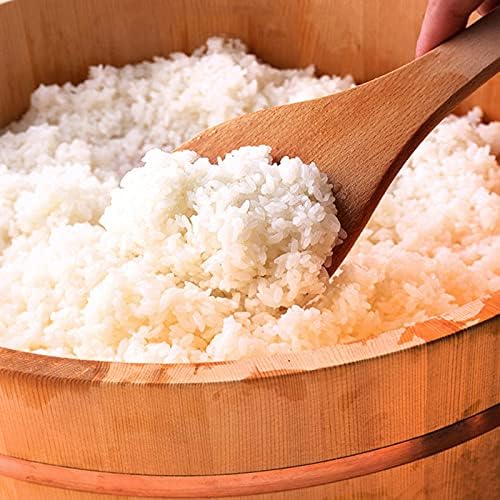 Aizyr drvena suši zdjela s rižom s poklopcem i rižom, japanska maksiri sushi oke riža za miješanje riže za upotrebu u restoranu sushi,