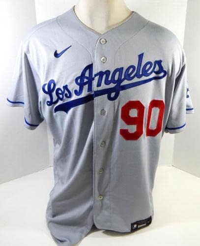 2020. Los Angeles Dodgers Chad Chop 90 Igra izdana Grey Jersey 48 13 - Igra korištena MLB dresova
