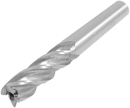X-DREE 10 mm x 10 mm x 30 mm x 85 mm Izravan svrdlo za bušenje rupa spiralu svrdlom HSS (10 mm x 10 mm x 30 mm x 85 mm s ravnim otvorom
