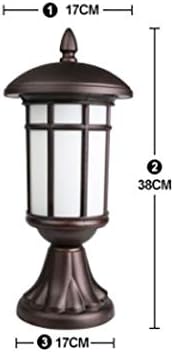 JYDQM zidna svjetiljka postava vanjska vrtna svjetiljka vila zidna glava ograda kapije za kućište vanjska vodootporna vrata postava
