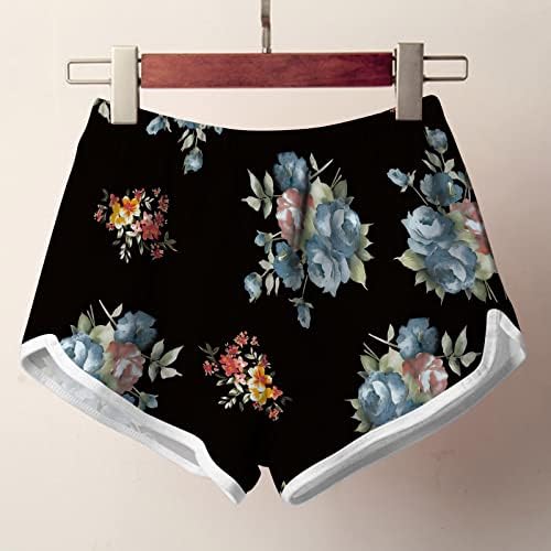 Plivanje kratkih hlača za ženske kupaće kostime, cvjetne kratke hlače Summer casual atletski kratki kratki kratki kratki kratki kratki