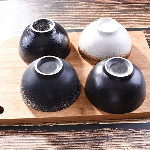 Japanski stil zdjele od riže od 4, kreativna keramička kudna zdjela sa salatom od riže, zdjela s juhom, zdjela
