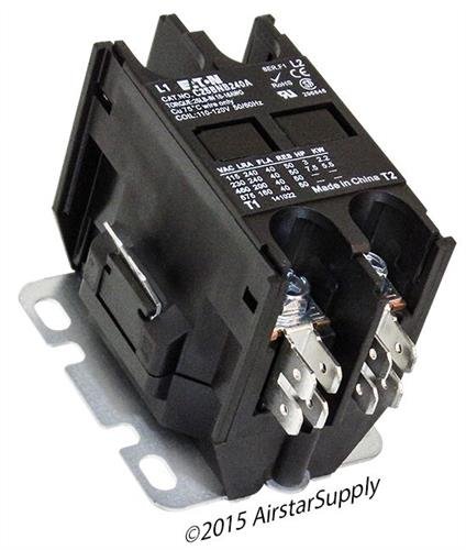 Zamjena za kvadrat D 8910DP42V02 - Zamijenjeno čekićem Eaton/Cutler C25BNB240A kontakt, 2 -polni, 40 amp, 120 napon za zavojnice VAC