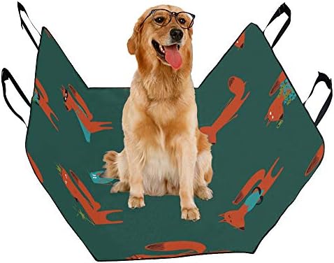 Navlaka za pseće sjedalo po mjeri u stilu dizajna čarobnog štapića s ručnim tiskom navlake za autosjedalice za pse vodootporne