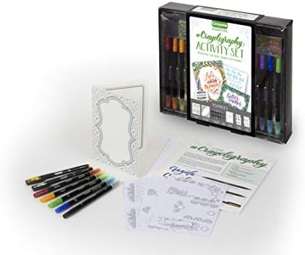 Crayola potpis Crayoligraphy Hand Tiphing Art Set, Poklon za tinejdžere, pokloni za majke, dob 14+