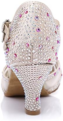 Pierides ženske plesne cipele za plesne cipele latino salsa Performans vjenčane plesne cipele