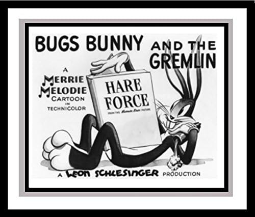 Bugs Zeko i Gremlin u studijskoj promotivnoj kartici padajući zec - AMD