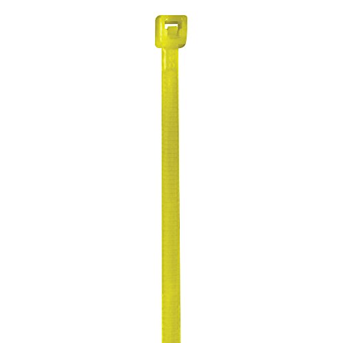Obojene kabelske kravate, 18, 4 , fluorescentna žuta, 1000/futrola s popustom za otpremu u SAD -u