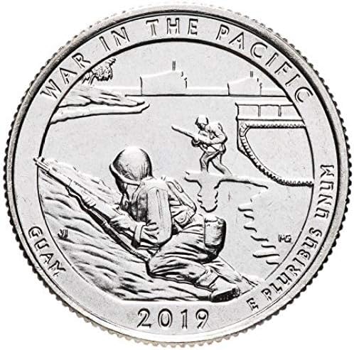 Sjedinjene Države 2019 Nacionalni park, 48. Philadelphia P Verzija prigodne kolekcije COIN -a ANTIER AM PACIFIKA