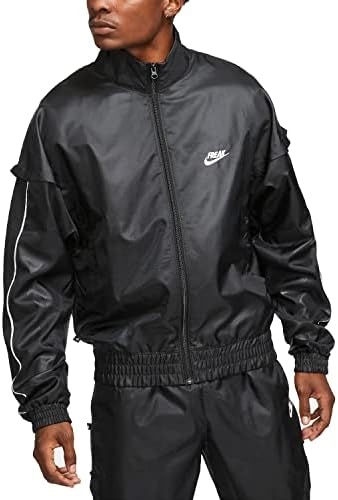 Muška lagana sportska jakna od tkanine s patentnim zatvaračem