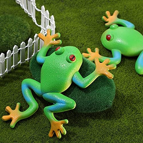 Chalyna 3 komada žaba dinosaur igračke realistične žabe dinosaur figurice simulacije životinjskog modela meko rastezljivo prozračivanje