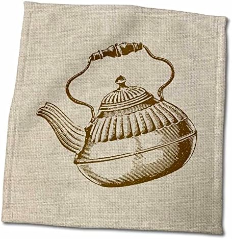 3Drose Russ Billington Dizajn - Slika viktorijanskog čajnika - ne lanena krpa - ručnici