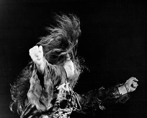 Janis Joplin u punom je zamahu tijekom 1968. PRForforance Hollywood Palace 8x10 fotografija